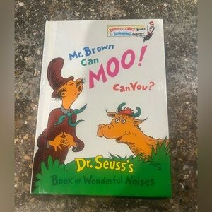 Dr. Seuss's Book Mr. Brown Can Moo! Can You?